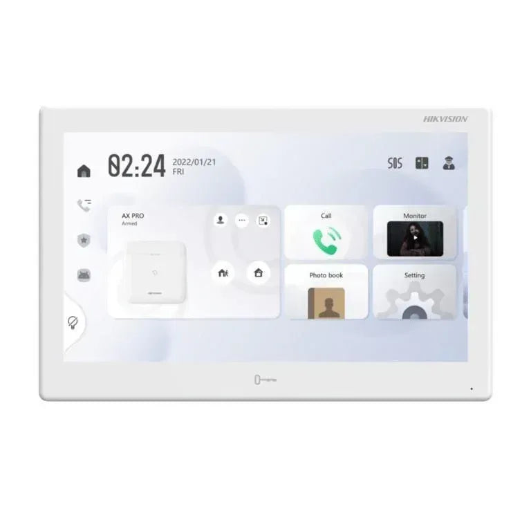 Hikvision 10Inch Android intercom monitor Guards On Duty Security