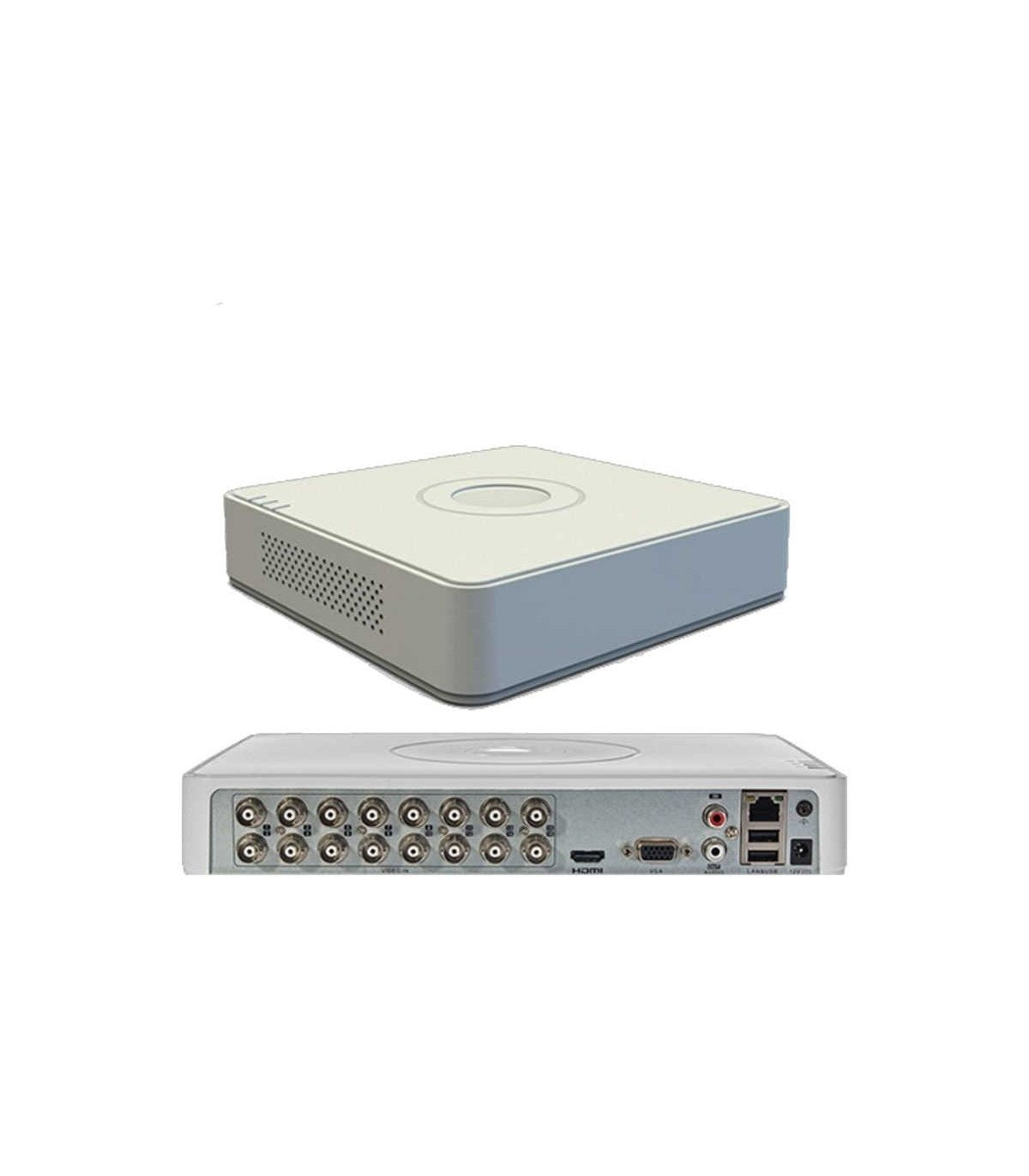Hikvision 16-Channel 720p Mini 1U H.265 DVR - Hikvision 16-ch 720p Mini 1U H.265 DVR
