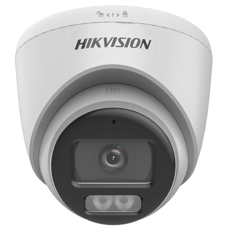 Hikvision 2 MP Smart Hybrid Light with ColorVu Fixed Turret Camera - Hikvision 2 MP Smart Hybrid Light with ColorVu