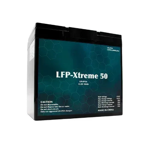 Hikvision 50AH 12V LFP-Xtreme® Battery Guards On Duty Security