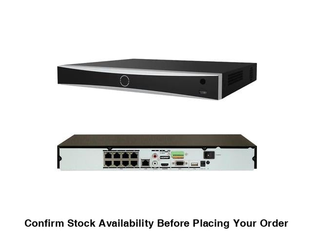 Hikvision 8-ch PoE 1U K Series AcuSense 4K NVR