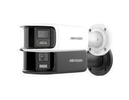 ColorVu 8MP bullet 4mm lens 40m illumination 130dB WDR microphone 1 audio/ 1 alarm I/O built-in strobe-light & siren 12VDC/POE