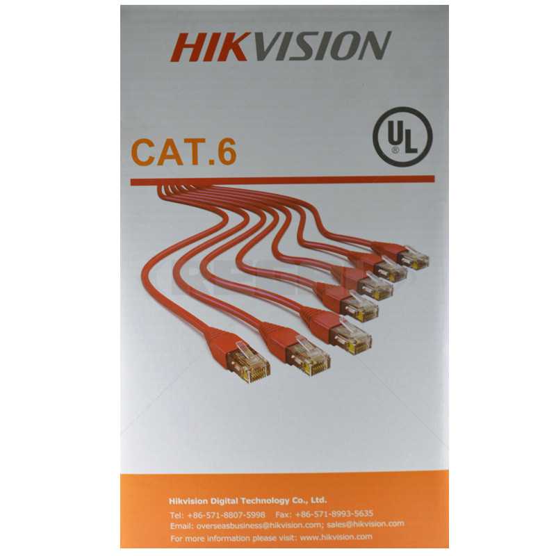 CABLE UTP 4Pairs CAT6 PVC Sheath 305m