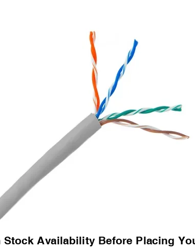 Hikvision Essential CAT5e Indoor Ethernet Cable 100m Grey CCA UTP Pull Box