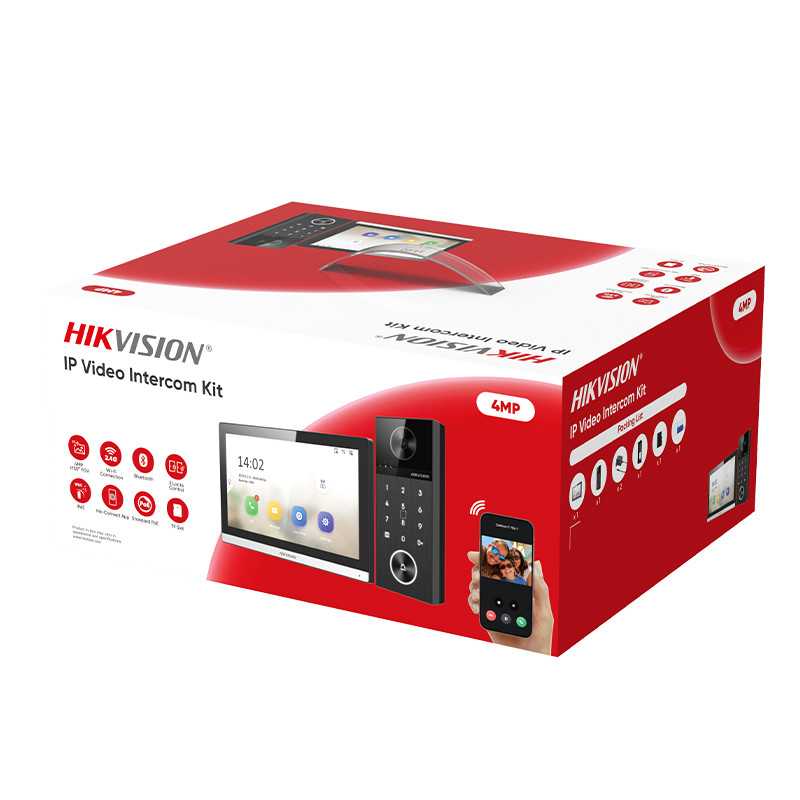 Hikvision Intercom TalkVu 4MP Video Kit (no switch)