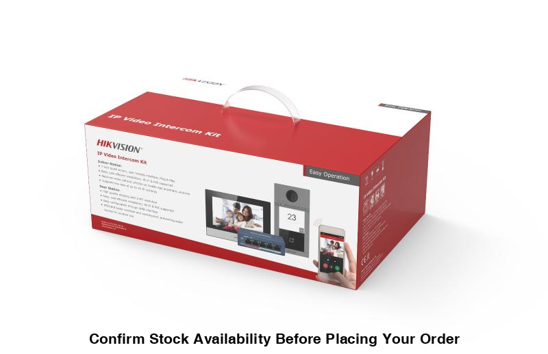 Hikvision IP Video Intercom Kit - Hikvision IP Video Intercom Kit