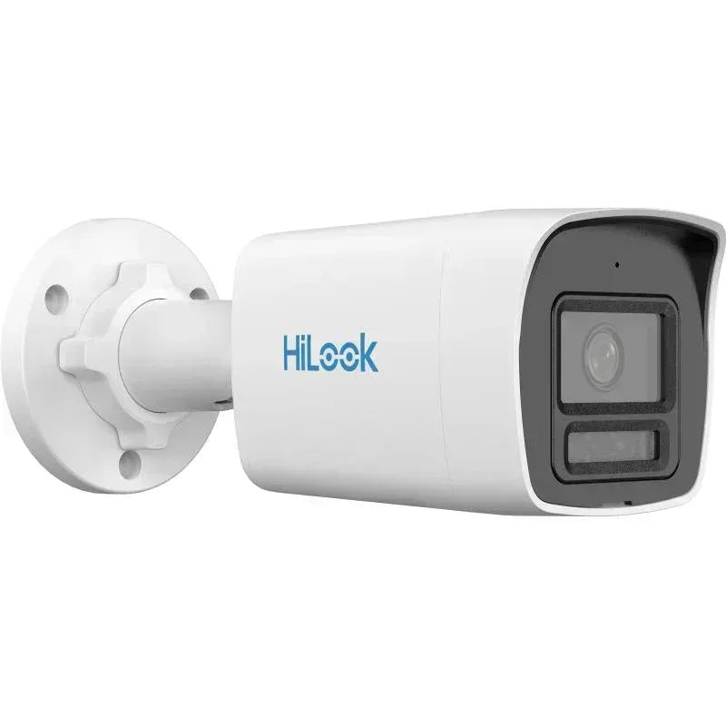 HiLook 4 MP ColorVu with Smart Hybrid Light Fixed Bullet Network Camera Guards On Duty Security