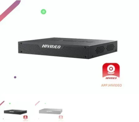HiVideo 16CH 8MP Compact 2HDD Network Video Recorder Guards On Duty Security
