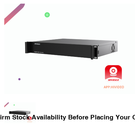 HiVideo 36CH 8MP Compact 4HDD Network Video Recorder