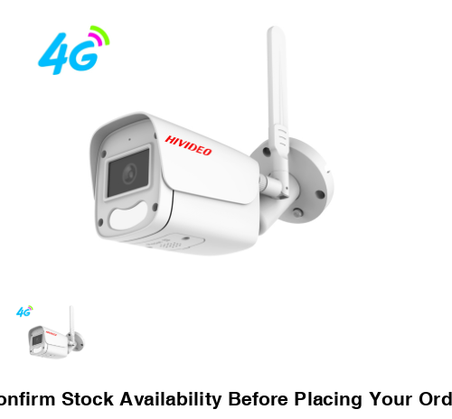 HiVideo 4MP Smart Dual Light Fixed-focal Bullet 4G Camera