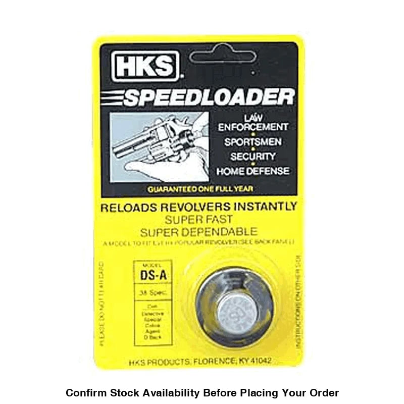HKS SPEEDLOADER 38 SPL 6 RD HKS SPEEDLOADER 38 SPL 6 RD