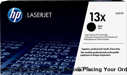 HP 13X HC BLACK TONER CARTRIDGE - Guards On Duty Shop