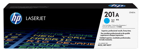 HP 201A CYAN LASERJET MFP M277/M252 TONER CARTRIDGE YIELD 1400 PGS - Guards On Duty Shop