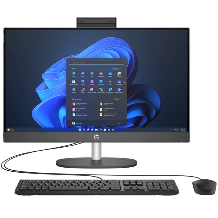 HP 240 G10 AIO BU-I5-1335 IDS / 23.8 INCH AG FHD UWVA IPS 250 / 8GB DDR4 / 512GB M.2 SSD VALUE / WINDOWS 11 PRO / 1 YEAR WARRANTY / HP 3 YEAR NEXT BUSINESS DAY ONSITE DESKTOP ONLY HARDWARE SUPPORTWARRANTY EXTENSION / 125 BLACK PAPER PACKAGING KEYBOARD / 1 - Guards On Duty Shop