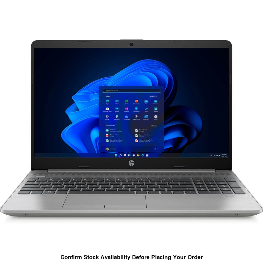 HP 250 15.6 INCH G9 NOTEBOOK PC / HP IDS UMA I3-1215U 250 G9 BASE NB PC / 15.6" FHD (1920X1080) ANTI-GLARE LED SVA 250 NARROW BEZEL USLIM / 256GB PCIE NVME VALUE SOLID STATE DRIVE / 8GB DDR4 3200 / WINDOWS 11 PRO 64 / ASH SILVER ISK TEXTURED TOUCHPAD IMAG - Guards On Duty Shop