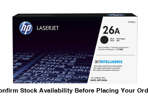 HP 26A BLACK LASERJET M402/MFP M426 TONER CARTRIDGE - Guards On Duty Shop