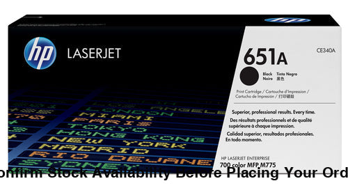 HP 651A LASEJET ENTERPRISE 700 COLOR MFP M775 SERIES BLACK PRINT TONER CARTRIDGE - Guards On Duty Shop