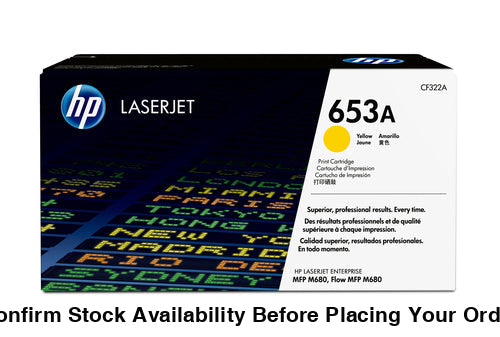 HP 653A YELLOW TONER CARTRIDGE - Guards On Duty Shop