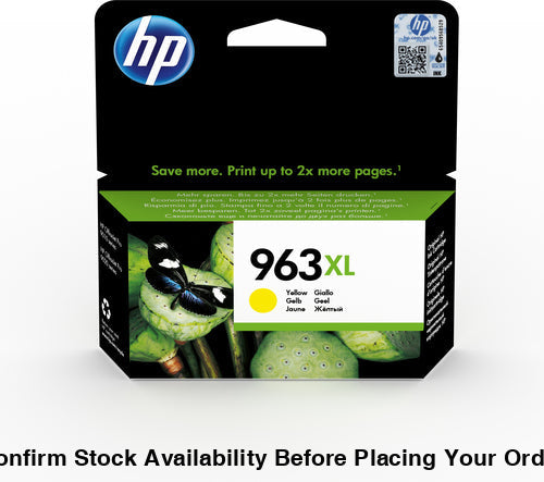 HP # 963XL HIGH YIELD YELLOW ORIGINAL INK CARTRIDGE - Guards On Duty Shop