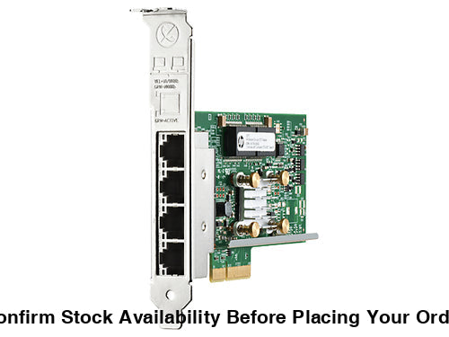 HP NETWORK CARDS 331T QUAD PORT GIGABIT SER - Guards On Duty Shop