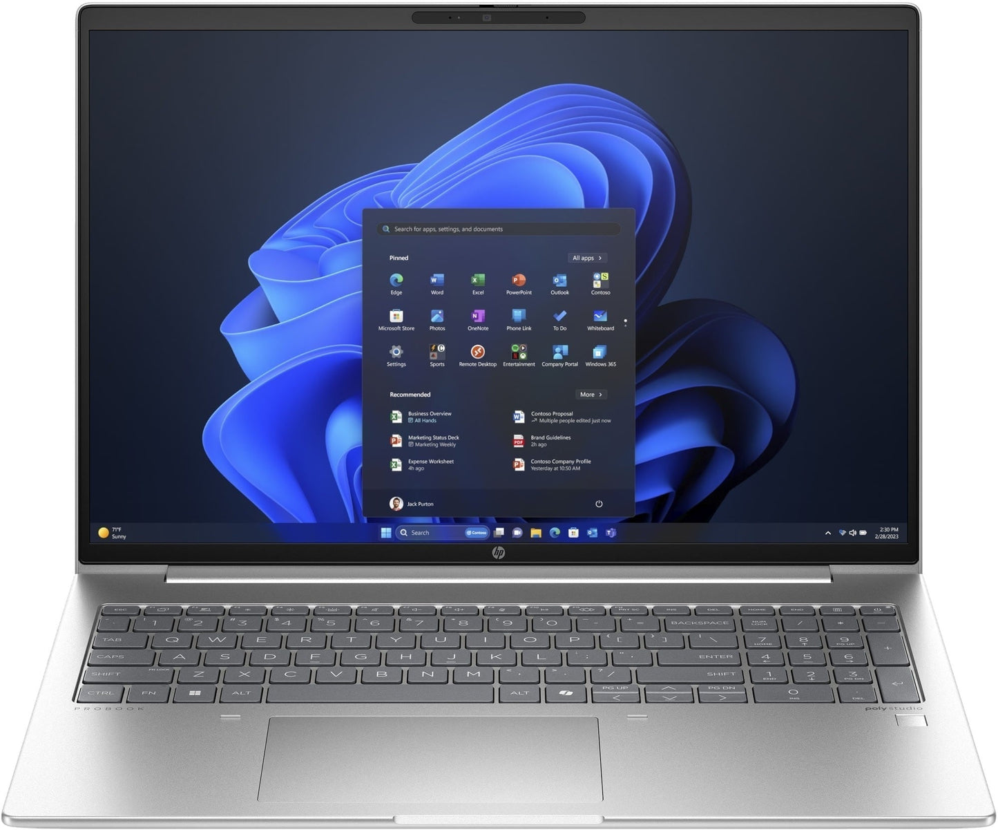 HP UMA U7-155U RT USBC 460 G11 / 16.0 WUXGA UWVA 300 FHDC 60HZ BNT PANEL / 16GB (1X16GB) DDR5 5600 SODIMM MEMORY / 512GB PCIE NVME VALUE / WINDOWS 11 PRO64 / 3 YEAR WARRANTY / DUAL ARYMIC F USB2 NFOVCAMERA / CLICKPAD WITH NUMERIC KEYPAD / INTEL AX211 WI-F - Guards On Duty Shop
