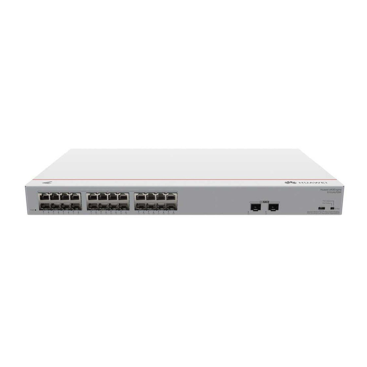 Huawei S110-24LP2SR Unmanaged Switch 24 x 10/100/1000BASE-T ports, 2 x GE SFP ports, PoE+