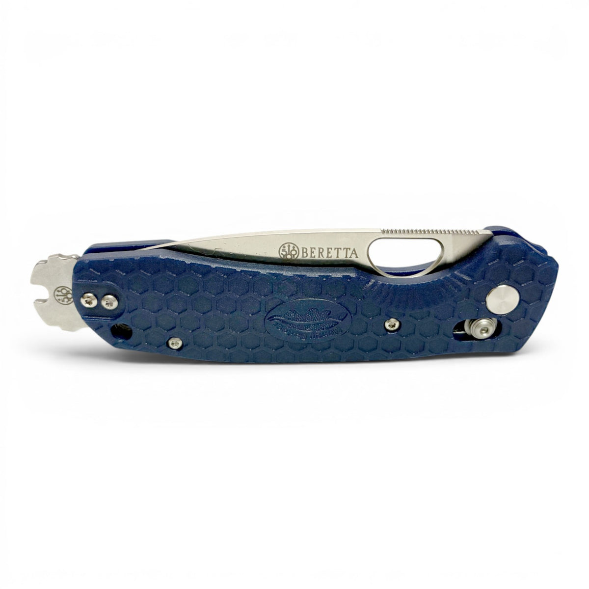 Beretta x Honey Badger Cross-Bolt Drop-Point - Med/Large - Blue