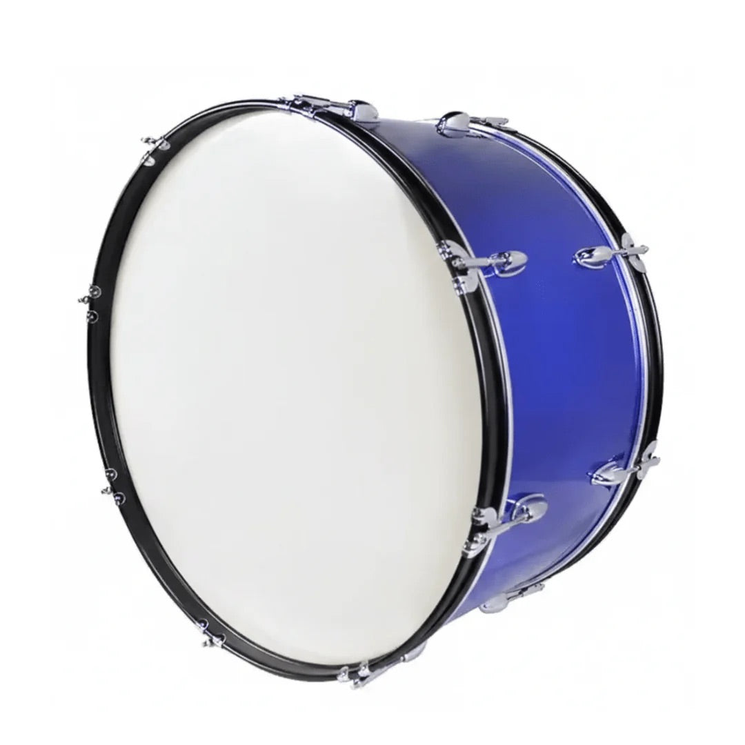 DB Percussion DMB261012DI 26? Marching Bass Drum 12 Lug - Blue (DMB261012D1-MBL)
