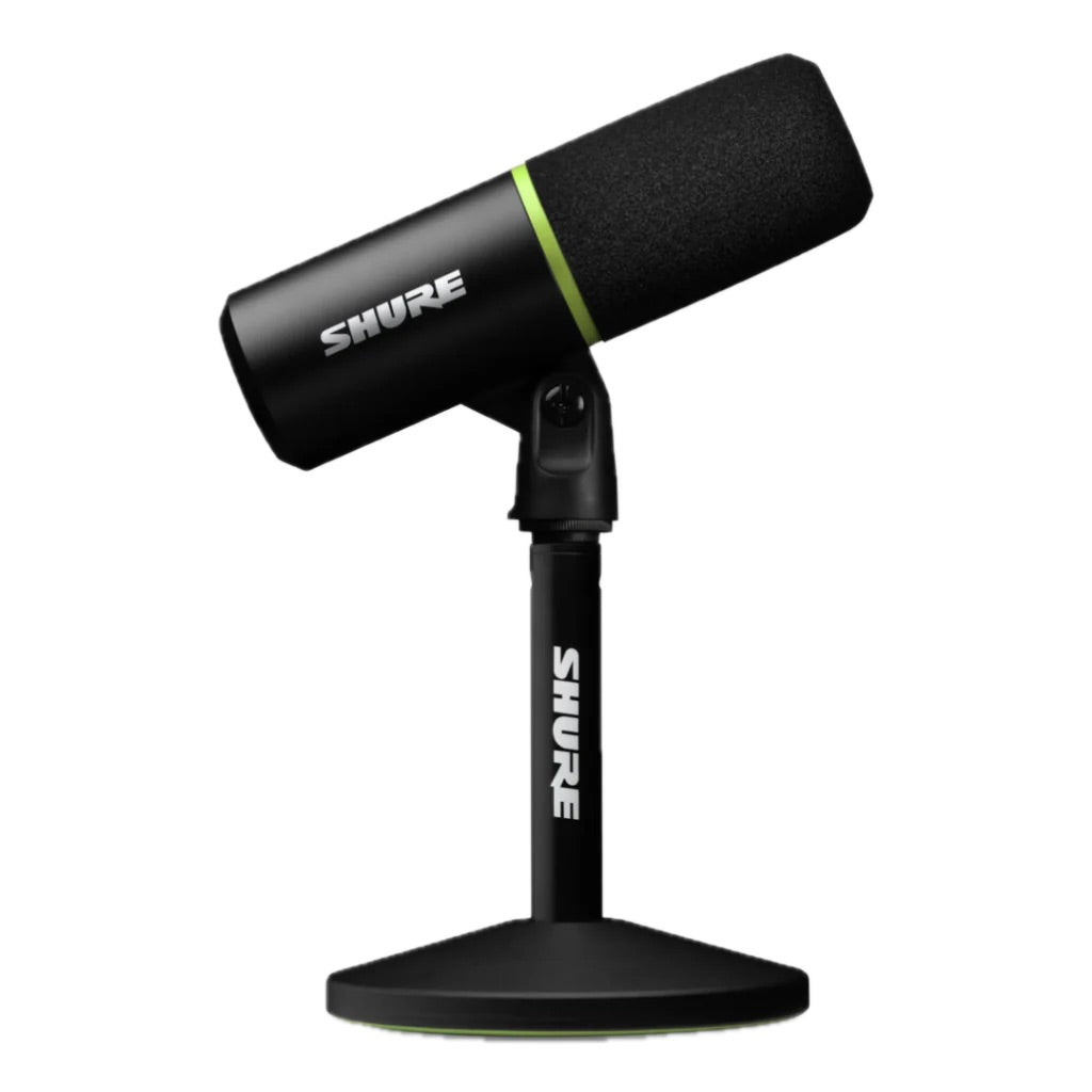 SHURE - MV6 USB Speech Microphone, Black (MV6)