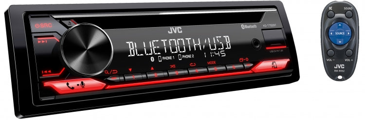 KD-T752BT- JVC KD-T752BT 1din CD Receiver BT (KD-T752BT)