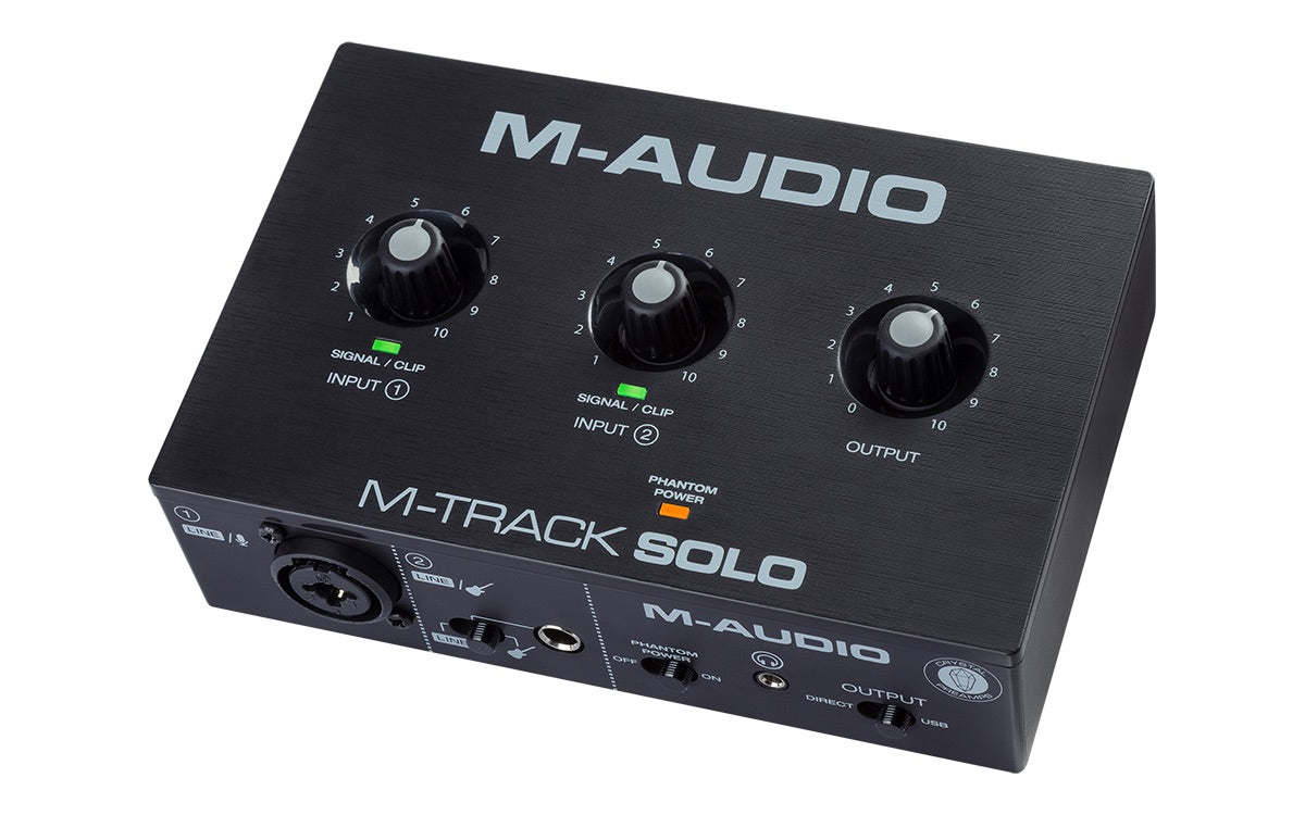 M-AUDIO AUDIO INTERFACE (MTRACKSOLOII)