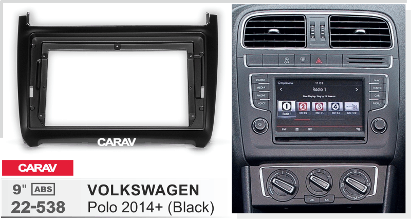 90022538- 9 Inch VW Polo 2014+ (90022538)