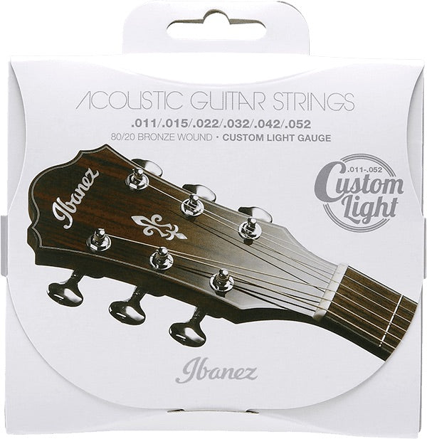 IBANEZ CUSTOM LIGHT GAUGE BRONZE WOUND (IACS62C)