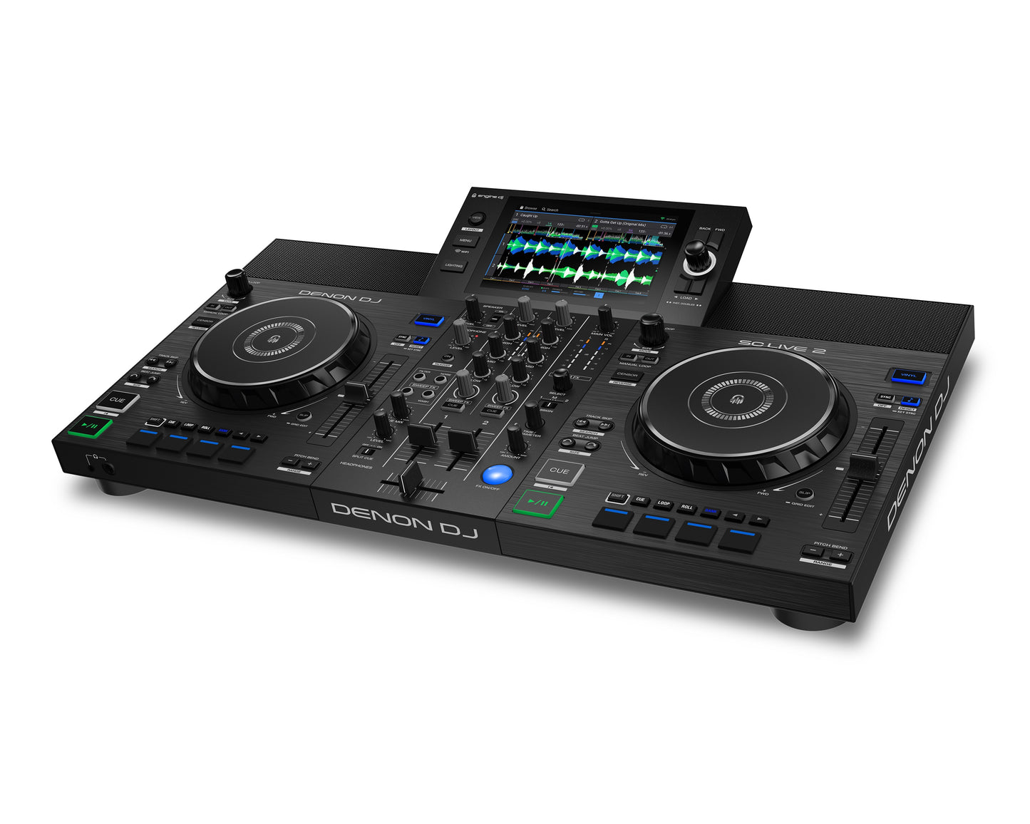 DENON DJ 4 CHANNEL SMART CONTROLLER WITH SPEAKERS (SCLIVE4XEU)
