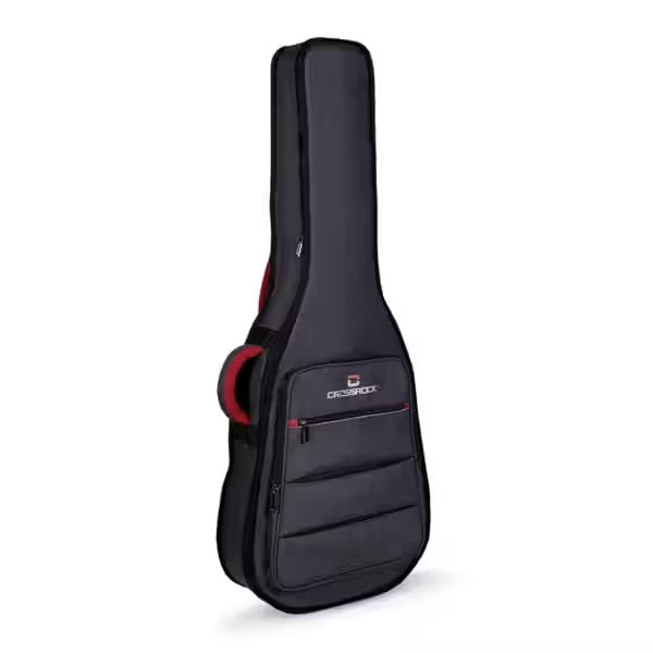 Crossrock Dreadnought Guitar Bag - Dark Grey (CRSG107DDG)