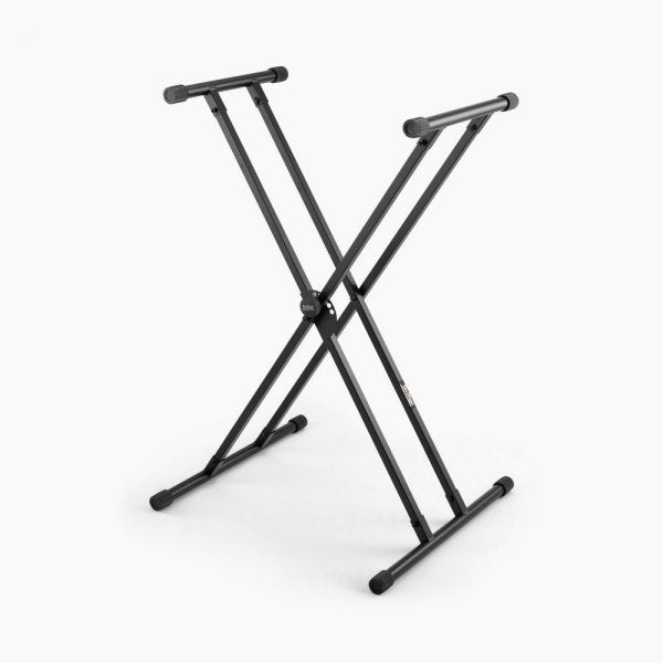On Stage KS8191XX Double-X Bullet Nose Keyboard Stand with Lok-Tight Construction (KS8191XX)
