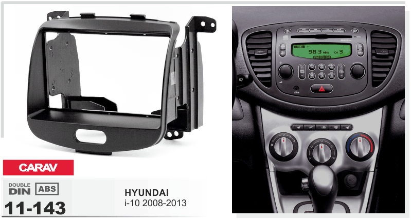 2-Din Hyundai i10 2008-2013 (90011143)