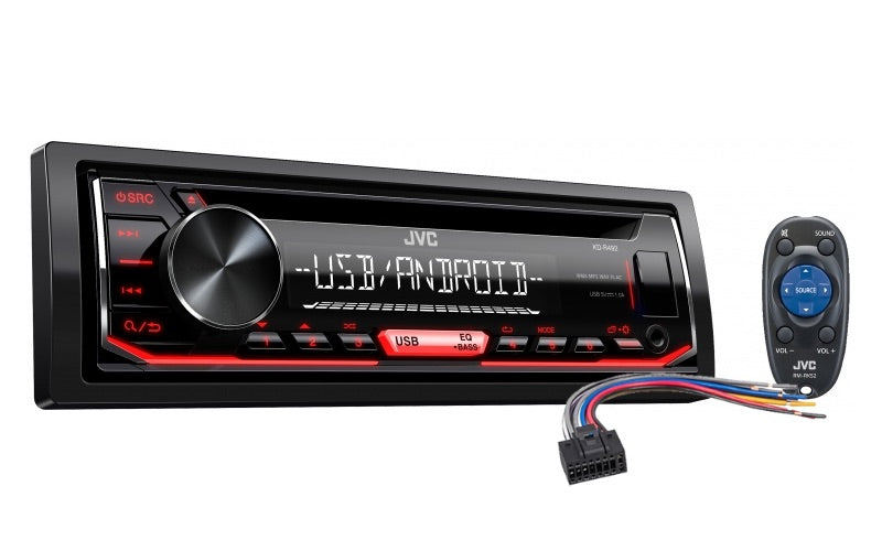 HD-JVC Radio CD USB + Harness (KPE-KDR492)