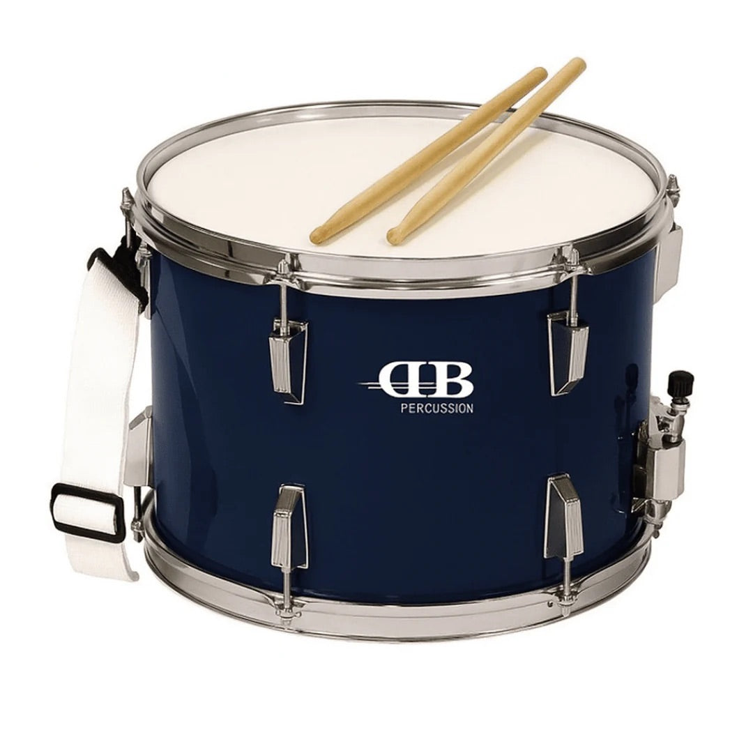 DB Percussion DMS141012DI Marching Snare Drum 12 Lug - Blue (DMS141012D1-MBL)