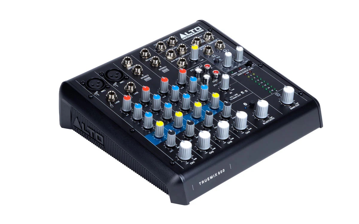 ALTOPRO 6CH ANALOG MIXER W/BLUETOOTH.USB (TRUEMIX600XEU)