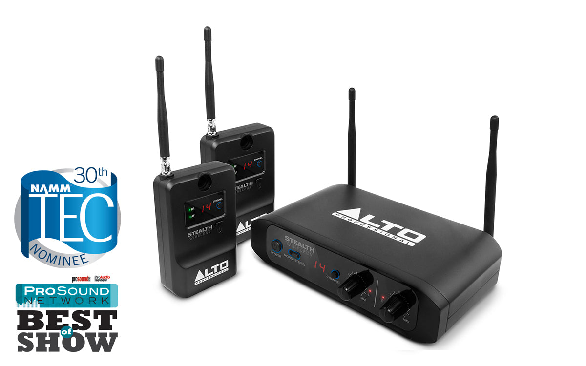 ALTOPRO STEREO WIRELESS KIT FOR ACTIVE SPEAKERS (STEALTHMK2XEU)