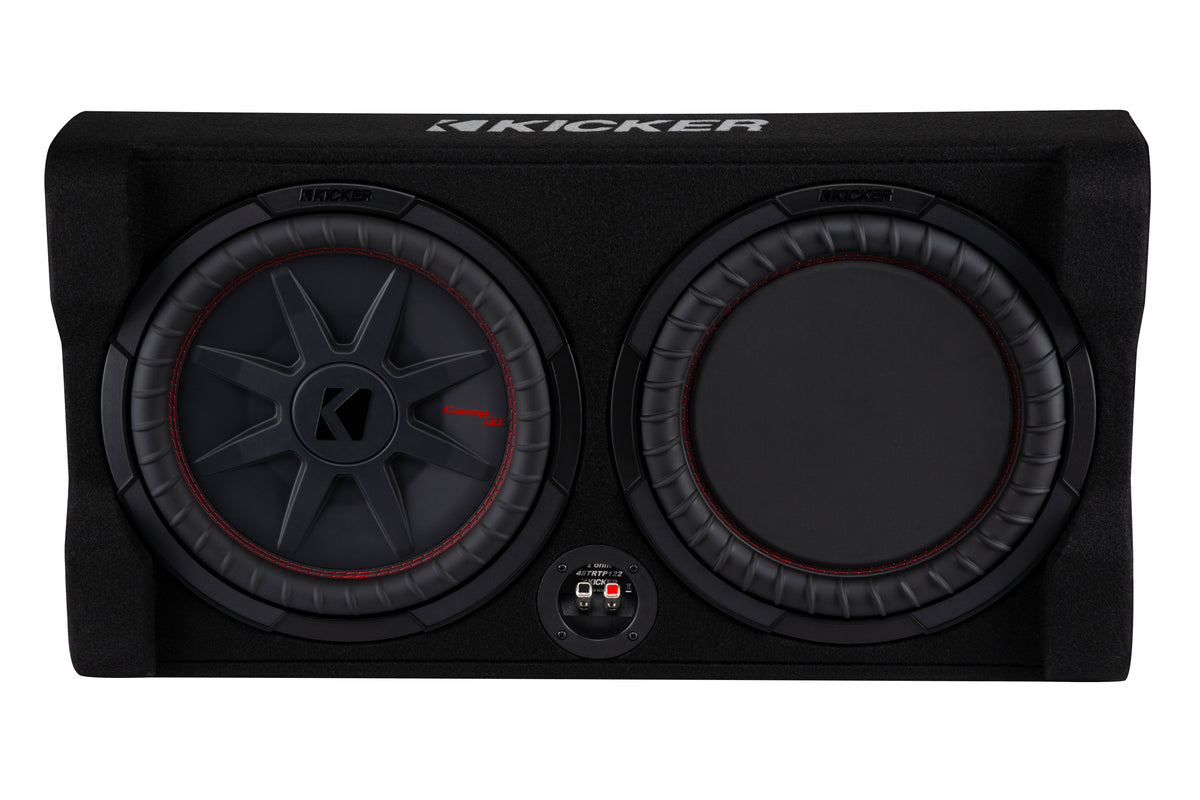 48TRTP122- Kicker 48TRTP122 12inch Down-Firing Loaded Subwoofer Enclosure (48TRTP122)