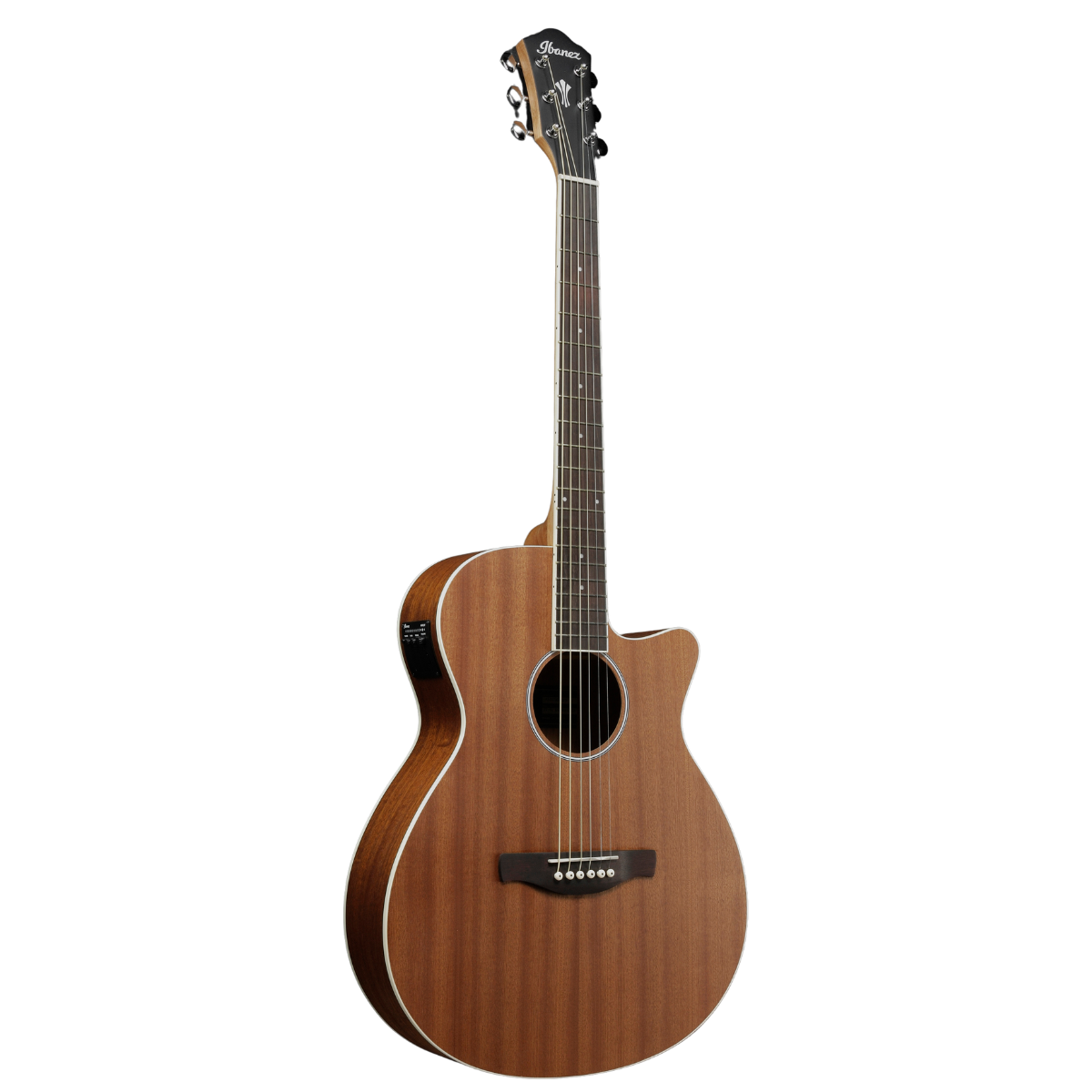 IBANEZ AEG SERIES SAPELE TOP. BACK & SIDES (AEG7MH-OPN)