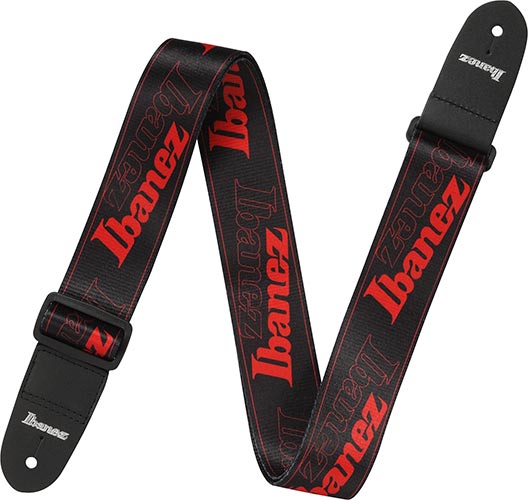 Ibanez Logo Guitar Strap (GSD50-RD)