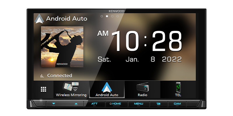 Kenwood DMX9021S 6.8-Inch HD Multimedia Receiver with Wireless CarPlay & Android Auto