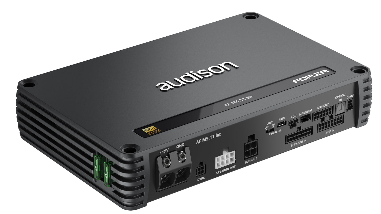Audison - AF M5.11 bit - 5CH AMPLIF. WITH DSP 4x150W+1x600W (66755110)