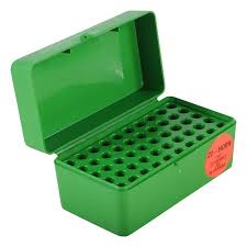 MTM AMMO BOX 22 HORNET (50) GREEN — MTM-22HORN-10