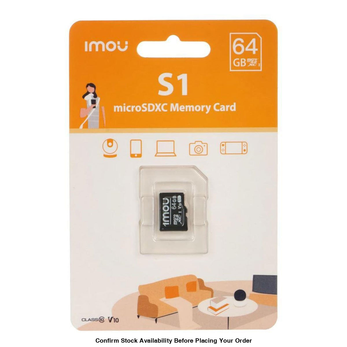 IMOU Micro SDXC Surveillance Memory Cards 64GB