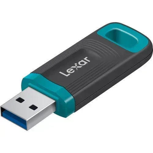 JumpDrive Tough 128GB USB3.0 Type A Flash Drive - Black & Turquoise Guards On Duty Security