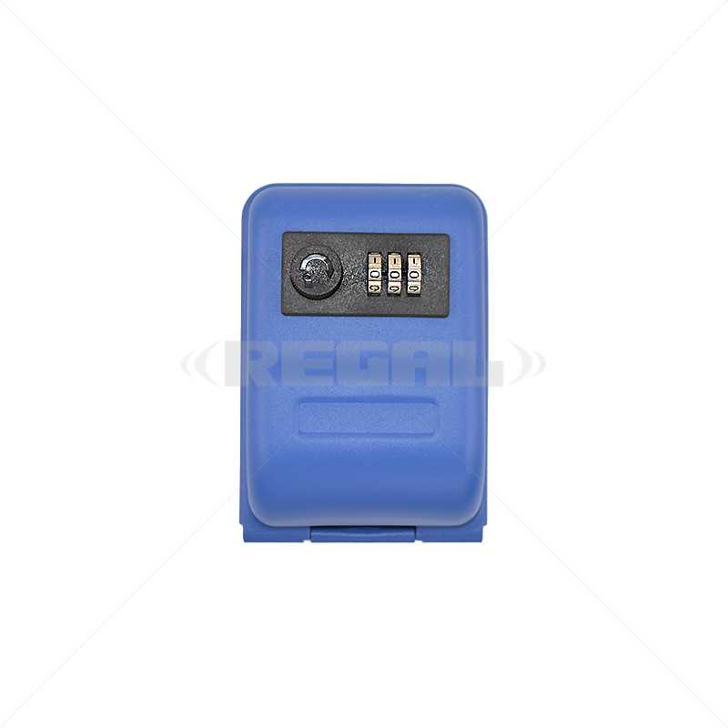 Key Box - Steel Blue Combination Code TS0301